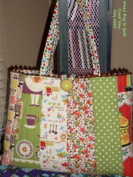 Free Rag Bag Tote Bag Pattern Tutorial - DIY Bag Patterns