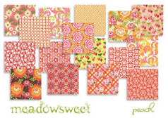 meadow sweet peach swatches