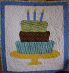 birthday banner quilt