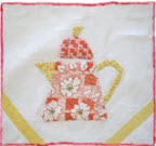 Susan branch teapot applique