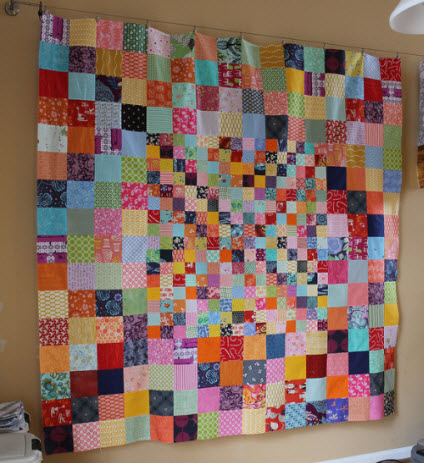 Rachael quilt top triparoundtheworld