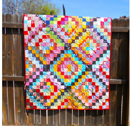 Scrappy Quilt Ellyn's Place