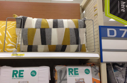 Target patchwork pillow