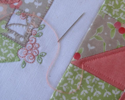 tip for finishing machine quilting