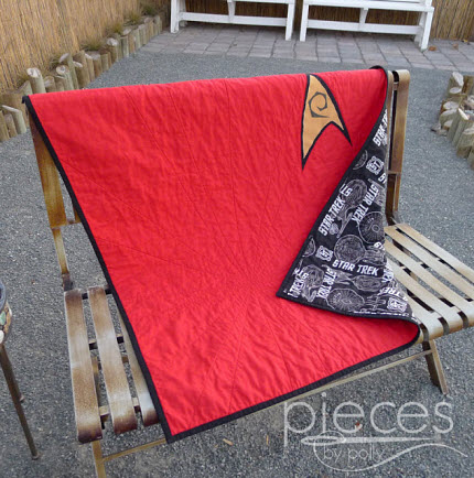 For the Boys Star Trek Quilt