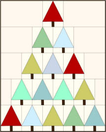 Modern Christmas Tree QAL