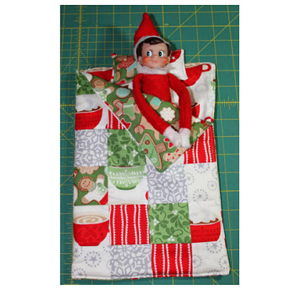 Elfin Sleeping Bag Pillow Moda Bake Shop