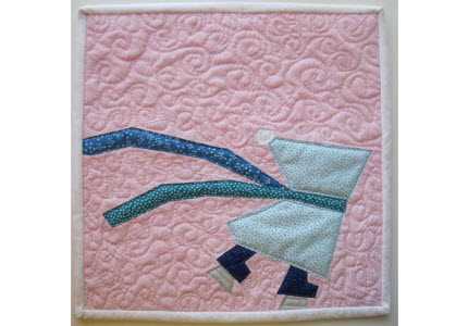 skating sue free quilt block Craftsy