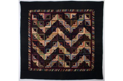 Antique Streak of Lightening quilt