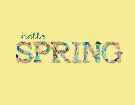 Hello Spring Printable