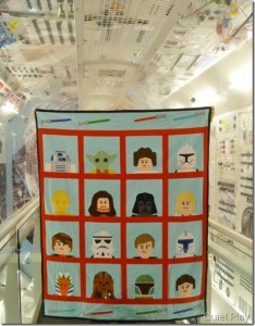 LEGO star Wars quilt in the space shuttle_thumb[3]