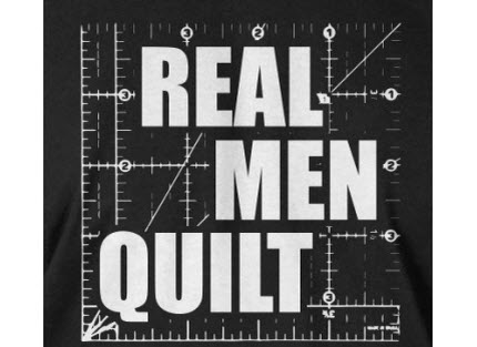 RealMenQuiltTshirt