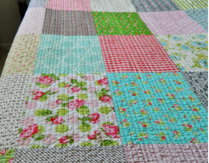 Rows quilting