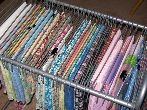 fabric rack