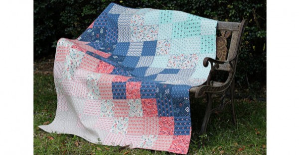 tutorial baby quilt Wildwood Challenge