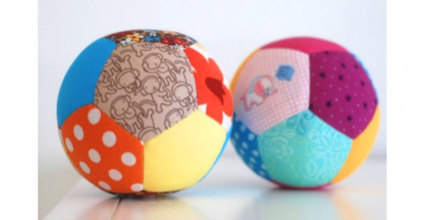 Patchwork Balls Baby Gift