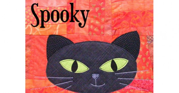 spooky cat pattern