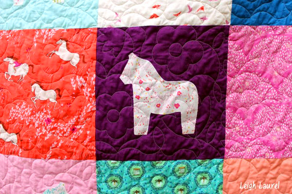 Dala quilt tutorial LeighLaurel Studios