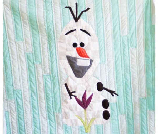 Olaf quilt free pattern