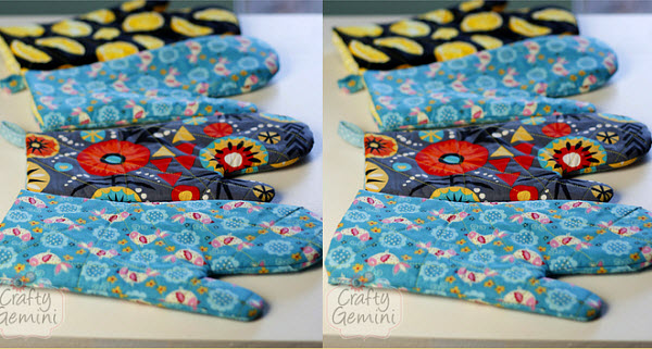 quilted oven mitt video tutorial Craft Gemini