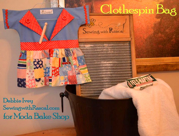 Clothespin bag Tutorial