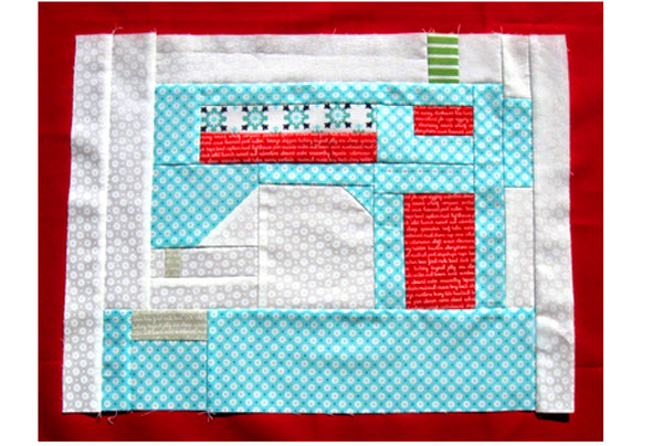 Snapshots quilt block