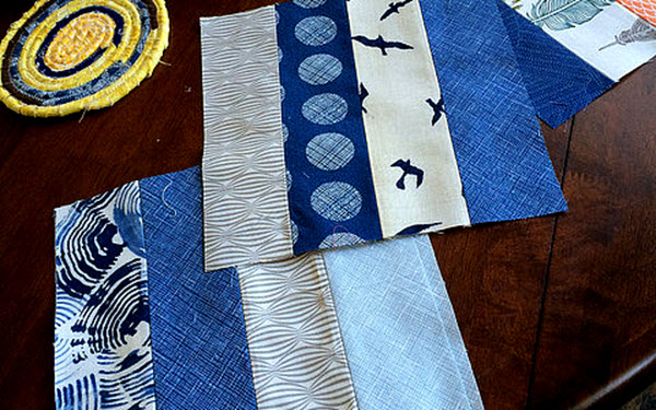 Modern Fence Rail quilt blocks tutorial