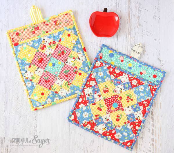 Fiesta potholder tutorial