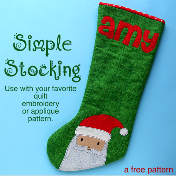 Simple Stocking Wendi Gratz