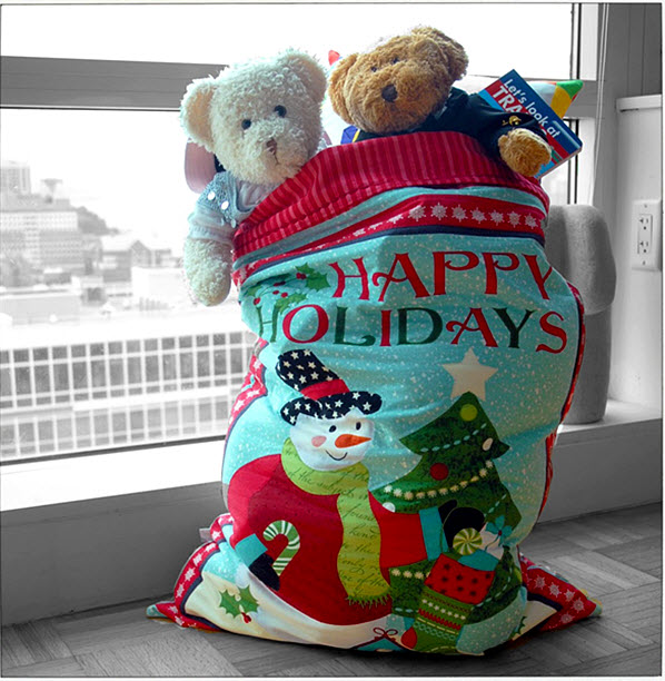 Santa Sack Tute Made by Chrissie