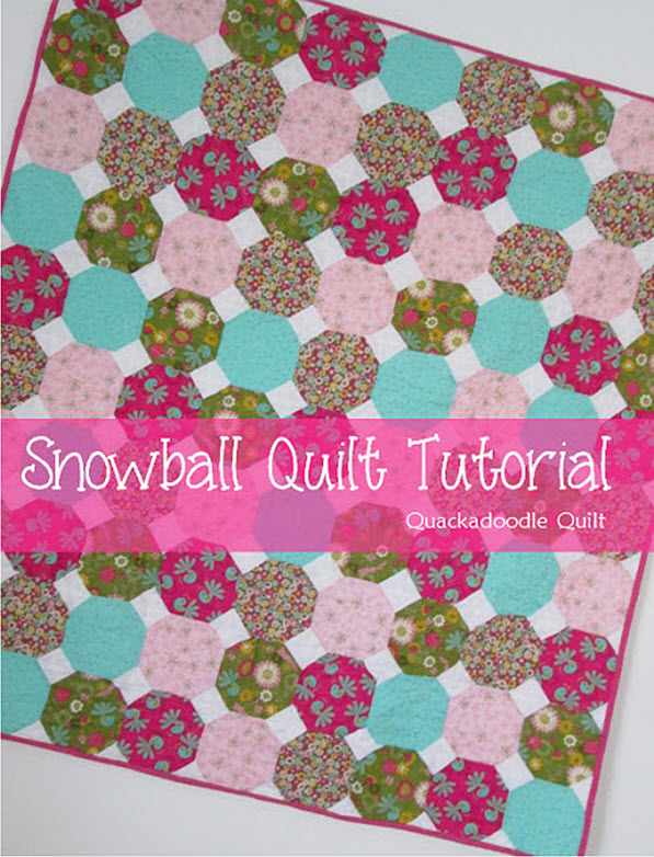 Snowball Quilt Block Tutorial