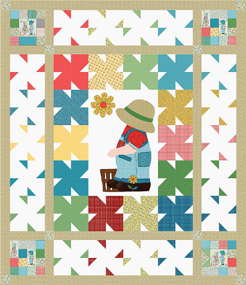 Sunny Boy Quilt Pattern Benartex