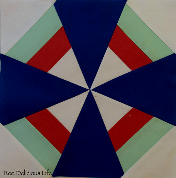 Free Quilt Block Pattern: Dutch Windmill 