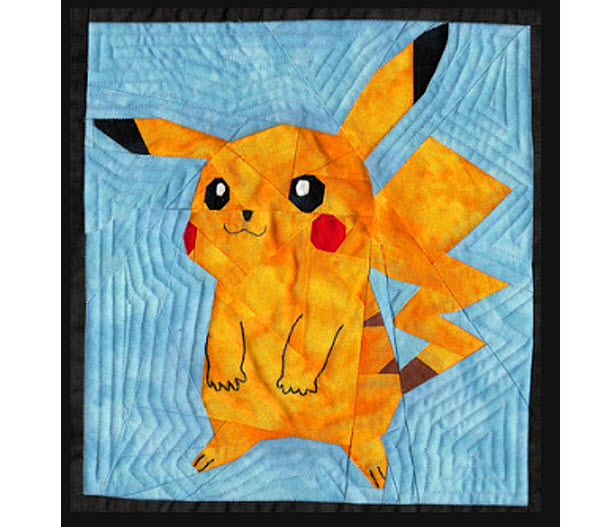 Pikachu quilt