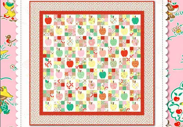 Apple Farm Free Quilt Pattern Penny Rose