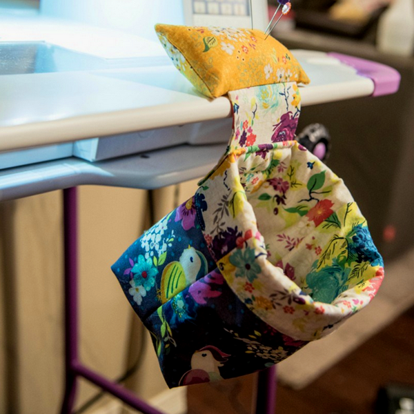 Tutorial Thread Catcher Sewing Helper Quilting