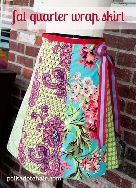 Fat Quarter Wrap Skirt Pattern – Quilting