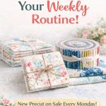 Monday Precuts on Sale - Add This To Your Monday Routine pre-cut-fabric-sales-quilting-discount-coupon3