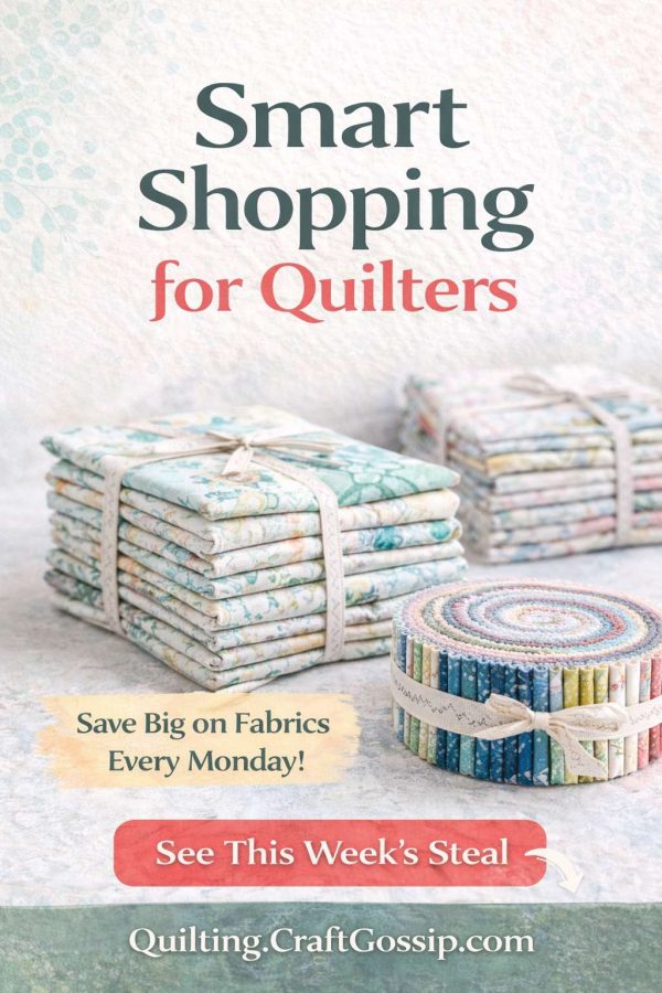 Smart Shopping for Quilters - Monday Precut Fabric Sales