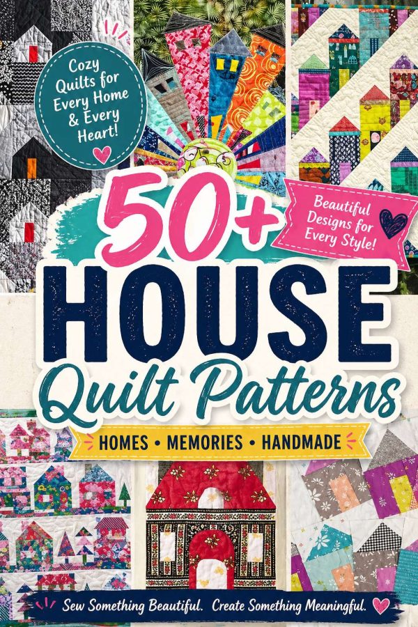 50 House And Home Quilt Patterns Quilting